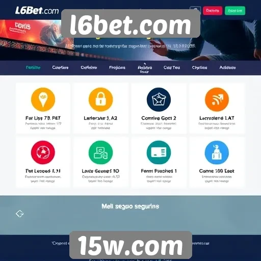Recursos de segurança no site l6bet.com